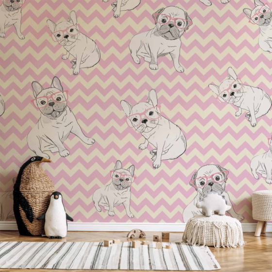 Φωτοταπετσαρια - Sweet Puppies Αδιαβροχη 400x280cm
