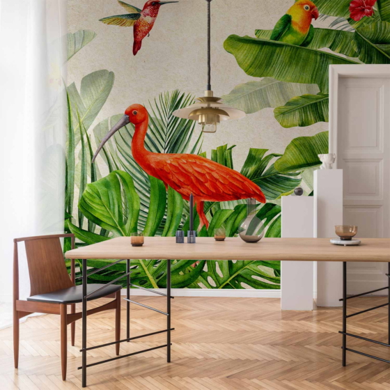 Φωτοταπετσαρια - Exotic Birds - Third Variant Αδιαβροχη 400x280cm