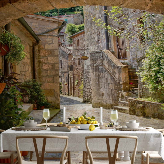 Φωτοταπετσαρια - Provincial Alley In Tuscany Αδιαβροχη 400x280cm