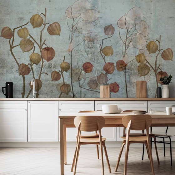 Φωτοταπετσαρια - Painted Lunaria Αδιαβροχη 400x280cm