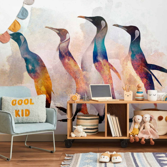 Φωτοταπετσαρια - Penguin Wandering Αδιαβροχη 350x256cm
