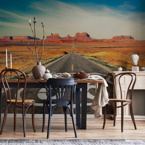 Φωτοταπετσαρια - Route 66 Αδιαβροχη 250x175cm