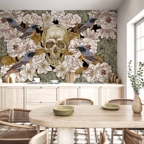 Φωτοταπετσαρια - Among Flowers Αδιαβροχη 350x245cm