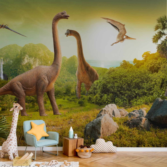 Φωτοταπετσαρια - Dinosaurs Αδιαβροχη 100x70cm