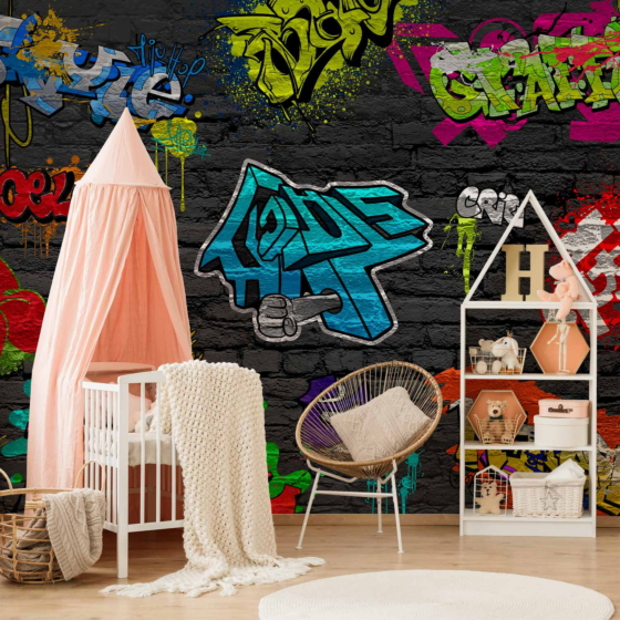 Φωτοταπετσαρια - Graffiti Wall Αδιαβροχη 250x175cm