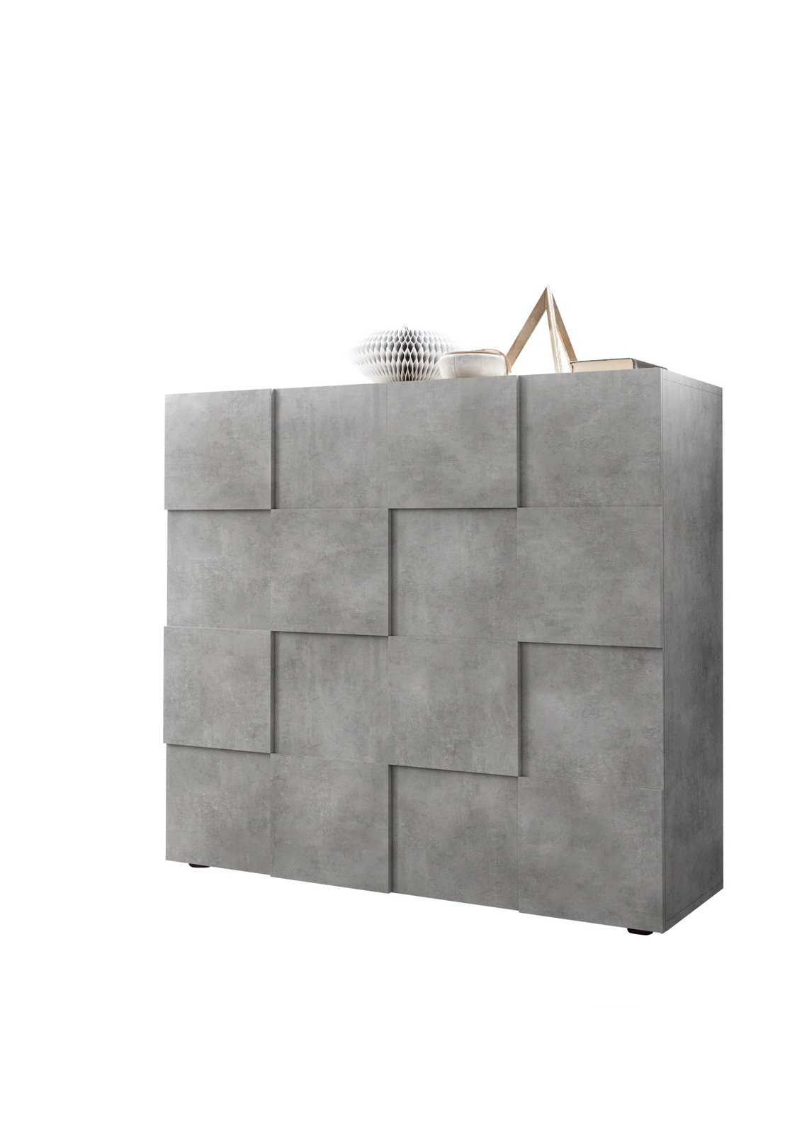 Dany Ψηλος Μπουφες Γκρι