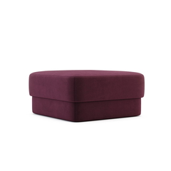 Ύφασμα Aldan Μπορντώ 2932