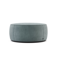 Ύφασμα Clarence Τυρκουάζ BS32. Βάση Μασίφ Ξύλο Μαύρο (Black Ash)