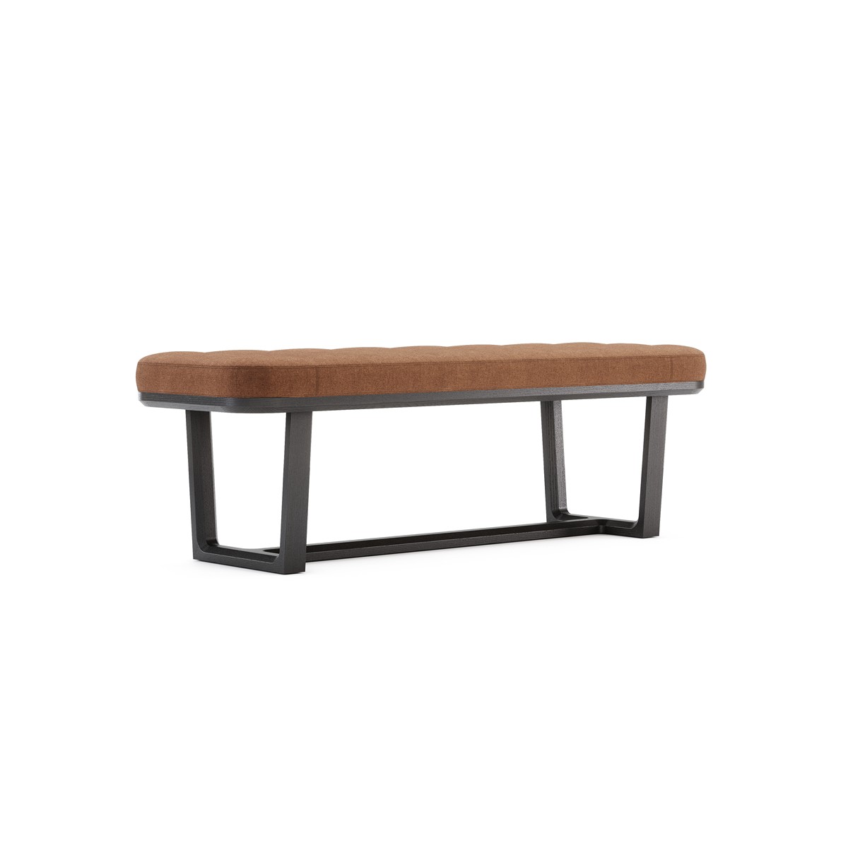 Ύφασμα Logone Κεραμιδί 69. Μασίφ Ξύλο Μαύρο (Black Ash)