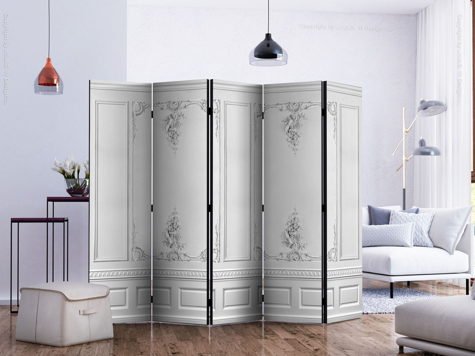 Διαχωριστικο Δωματιου - Palatial Wall Ii Μονης Οψης 225x172cm