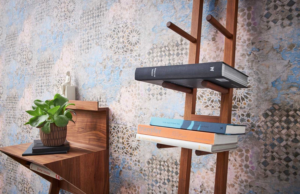 Ταπετσαρια Τοιχου Tiles Διαφορα Χρωματα