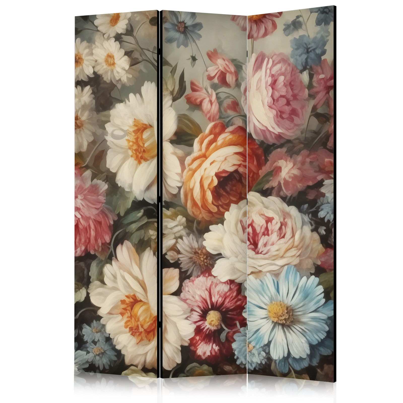 Διαχωριστικο Δωματιου - Scent Of Nature - Beautiful Garden Flowers In Pastel Colors Ηχοαπορροφητικο 135x172cm