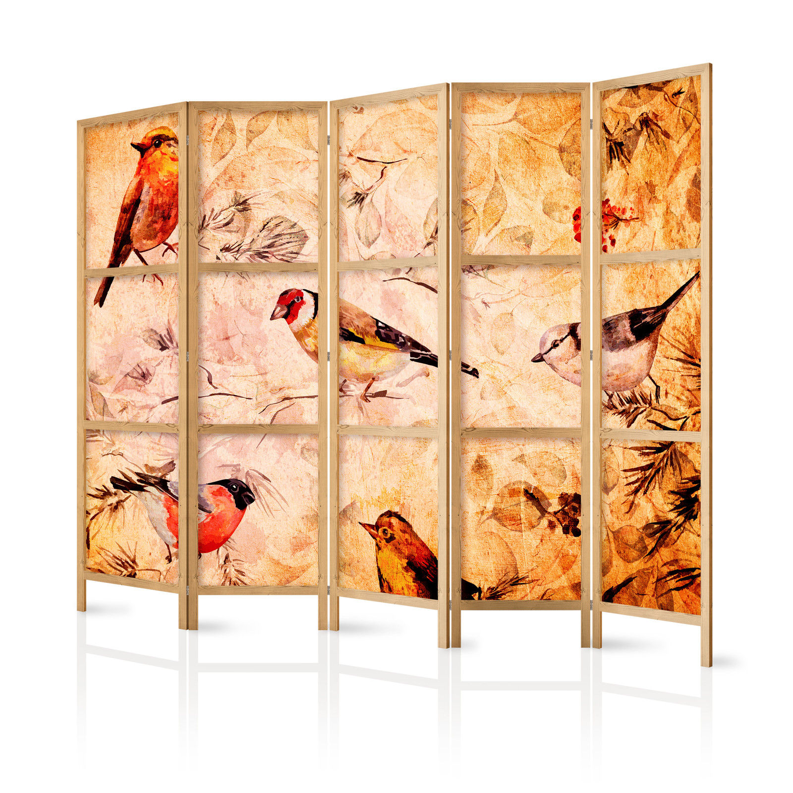 Ιαπωνικο Διαχωριστικο Δωματιου - Bird Radio 225x172cm