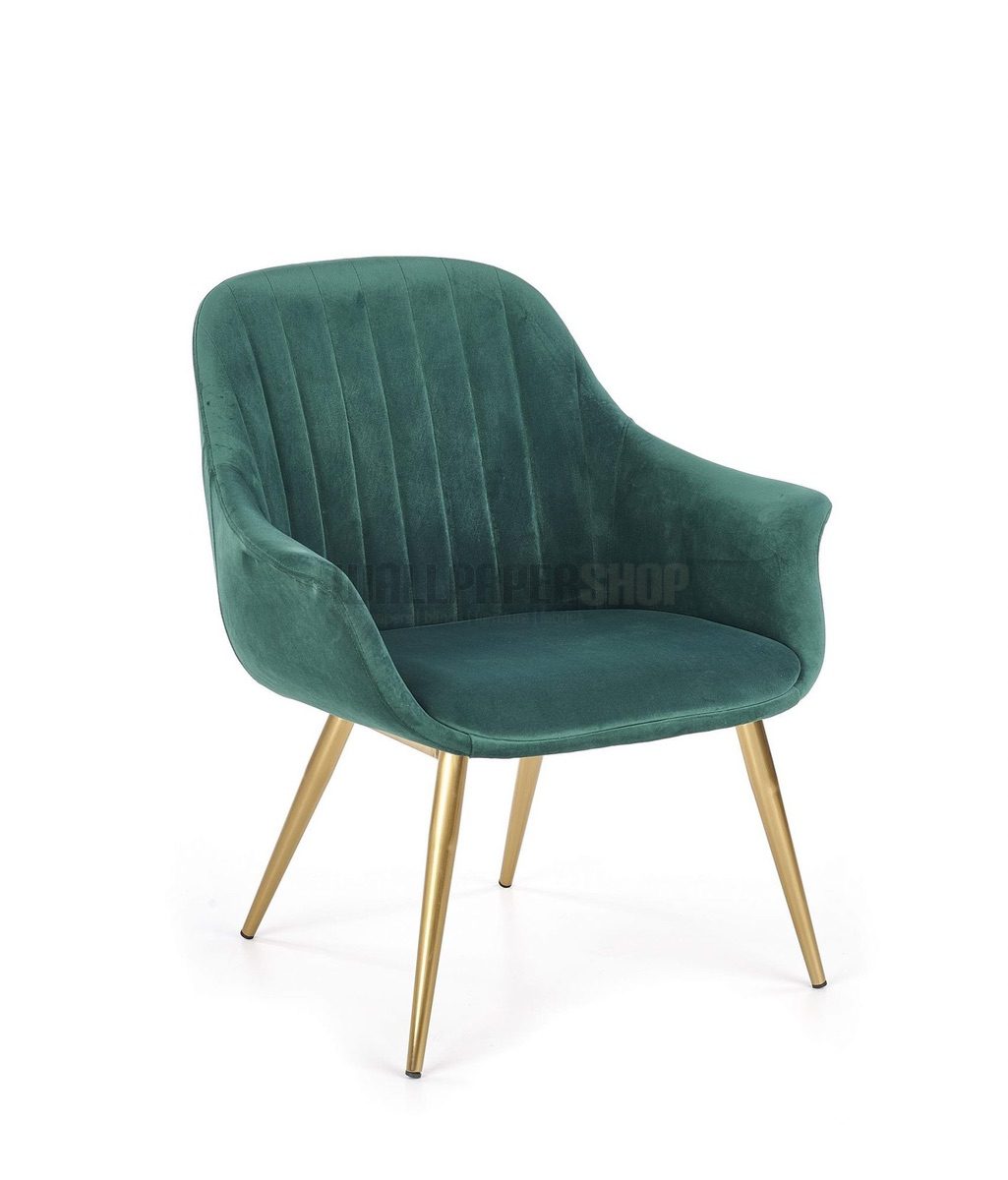 Elle Πολυθρονα Σκουρο Πρασινο