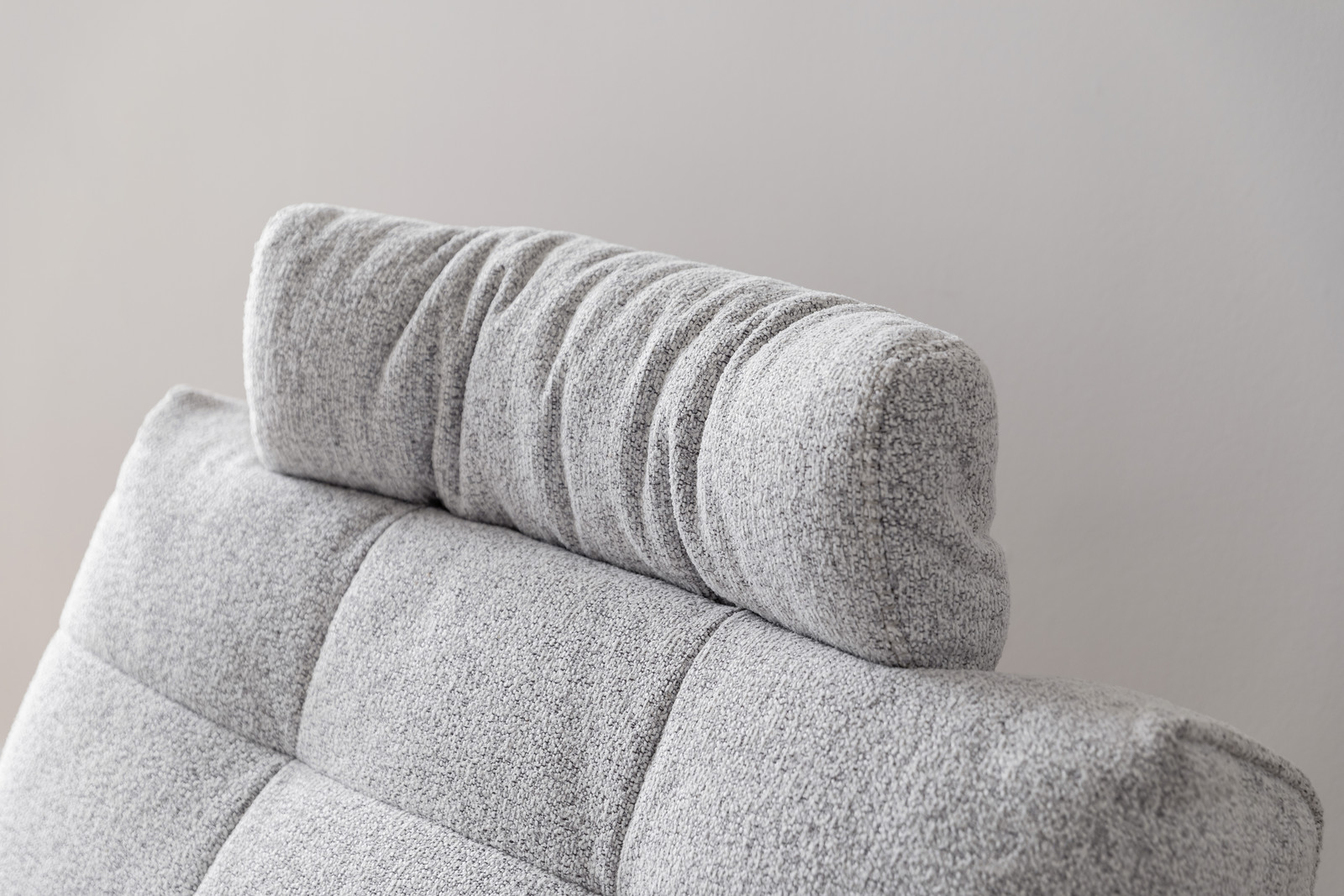 Selvano Modular Μεσαία Πολυθρονα Lounge Ηλεκτρικη Ανοιχτο Γκρι