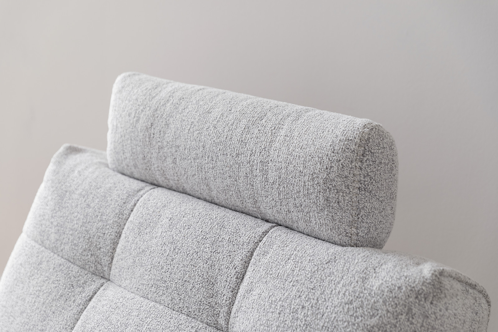 Selvano Modular Αριστερη Πολυθρονα Lounge Ηλεκτρικη Ανοιχτο Γκρι