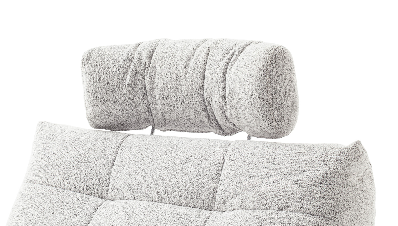 Selvano Modular Μεσαία Πολυθρονα Lounge Ηλεκτρικη Ανοιχτο Γκρι