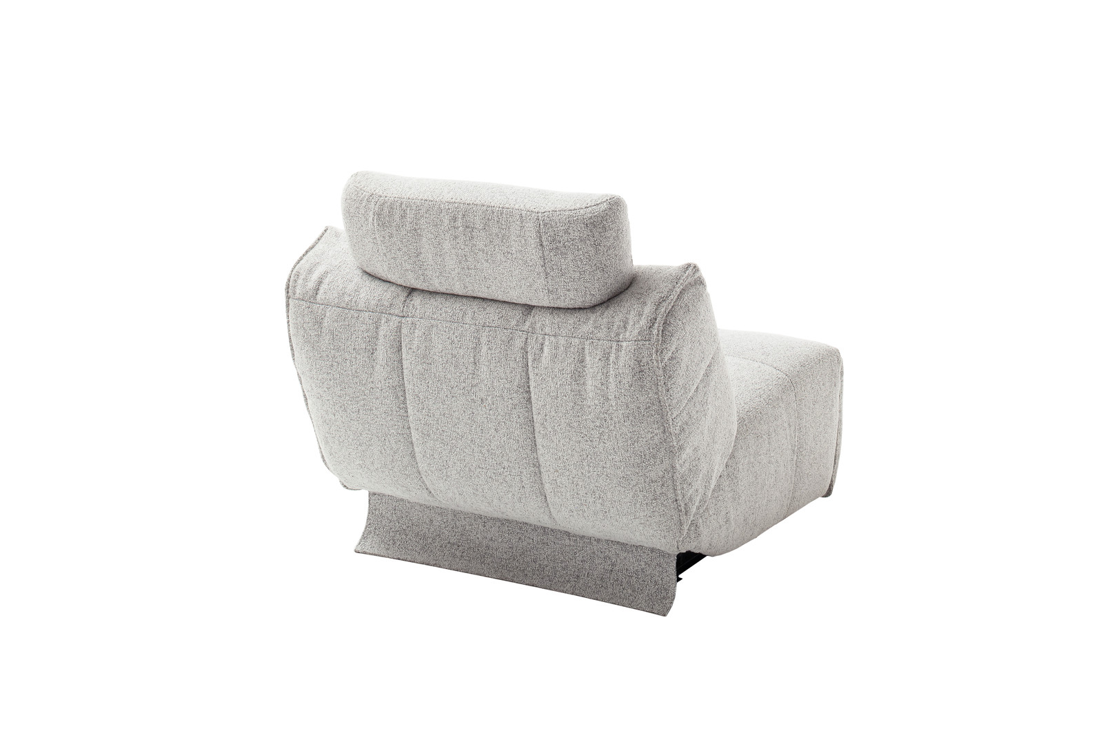 Selvano Modular Δεξια Πολυθρονα Lounge Ηλεκτρικη Ανοιχτο Γκρι