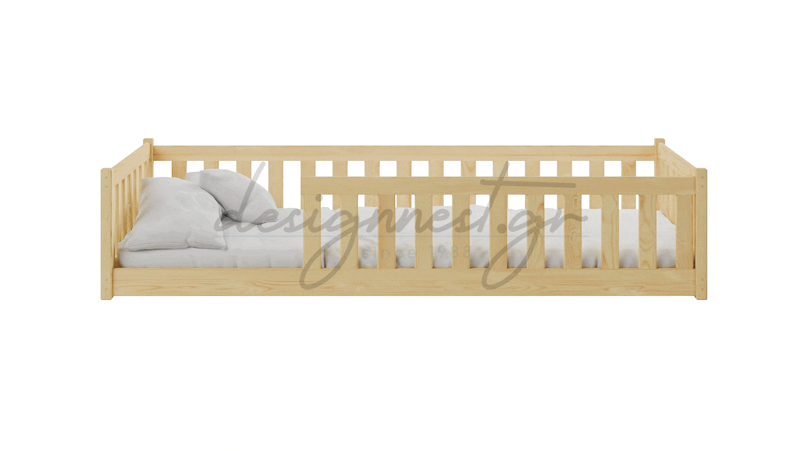 Otis Ημίδιπλο Κρεβατι Montessori 120x200cm Διαφορα Χρωματα