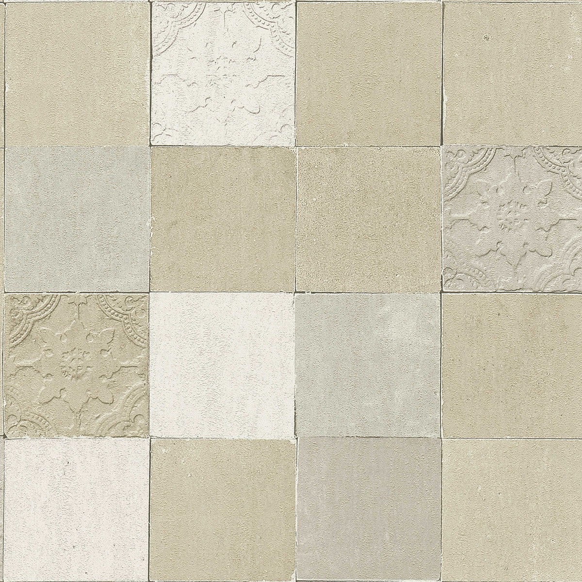 Ταπετσαρια Τοιχου Tiles Διαφορα Χρωματα