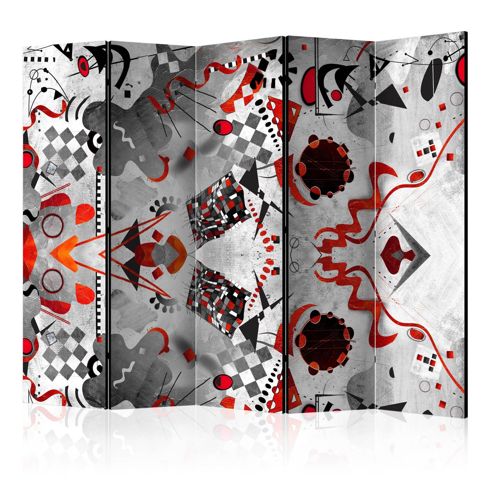 Διαχωριστικο Δωματιου - Geometric Cosmos Ii Διπλης Οψης 225x172cm