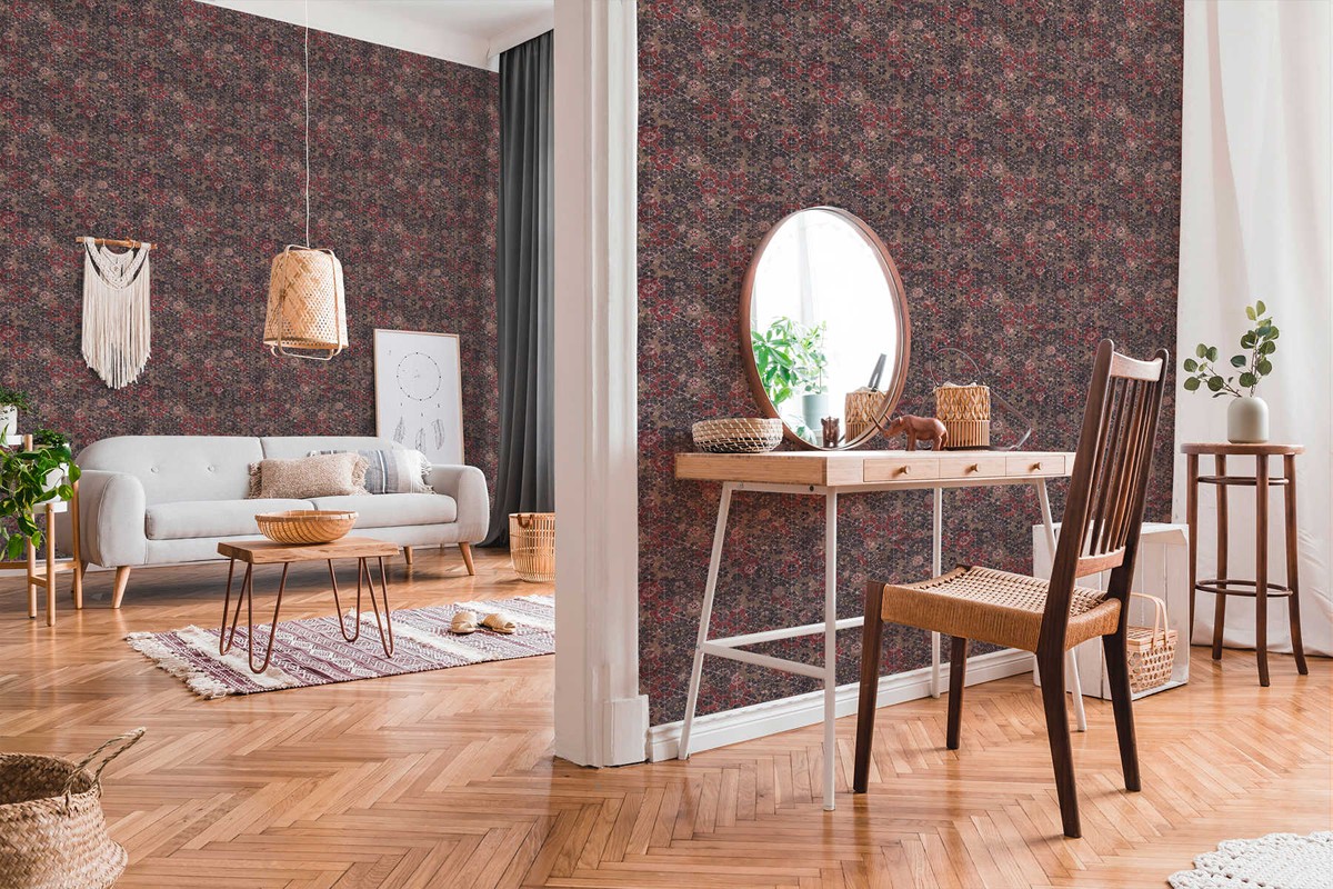 Ταπετσαρια Τοιχου Tiles Διαφορα Χρωματα