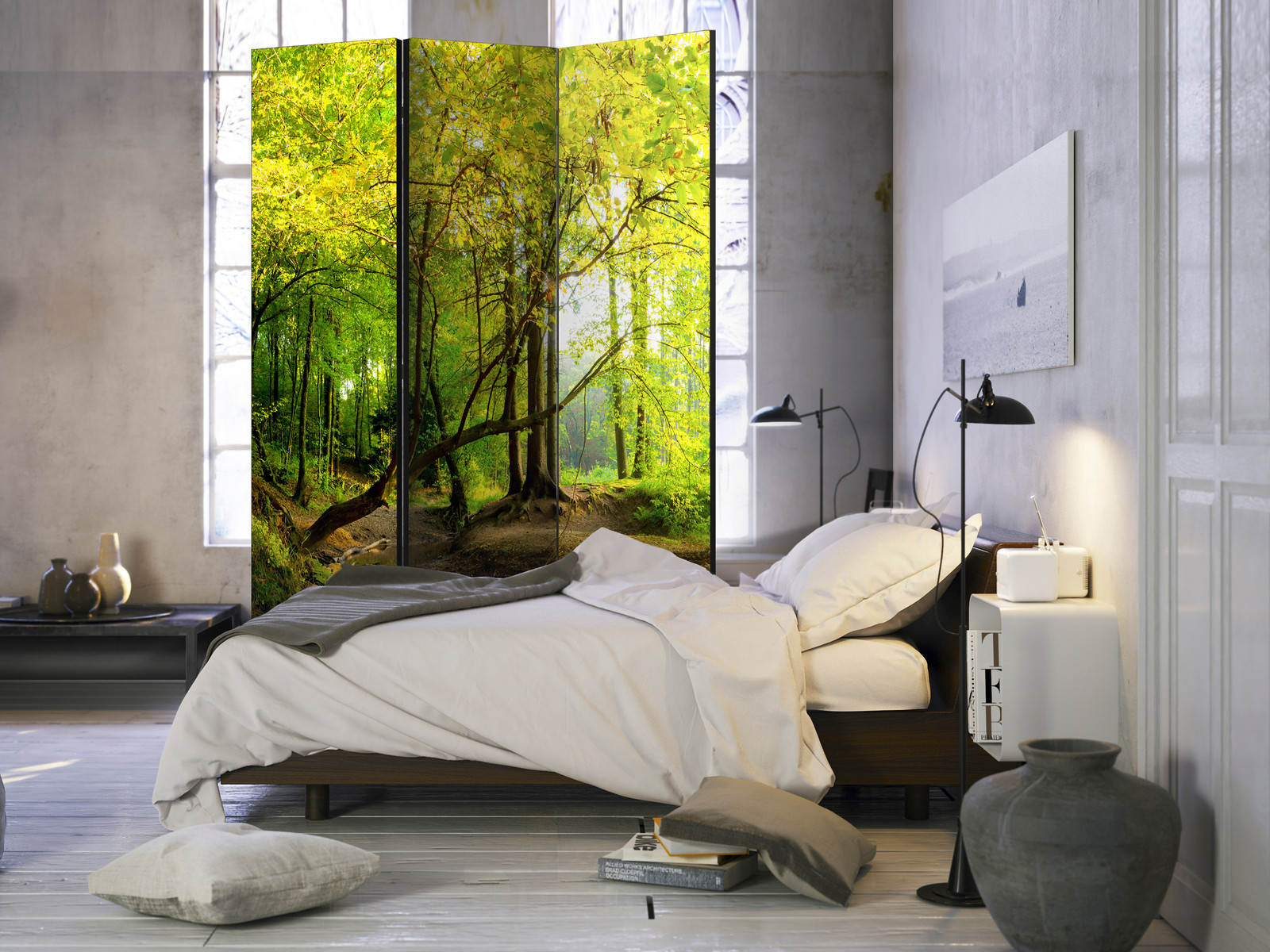 Διαχωριστικο Δωματιου - Forest Clearing Μονης Οψης 135x172cm