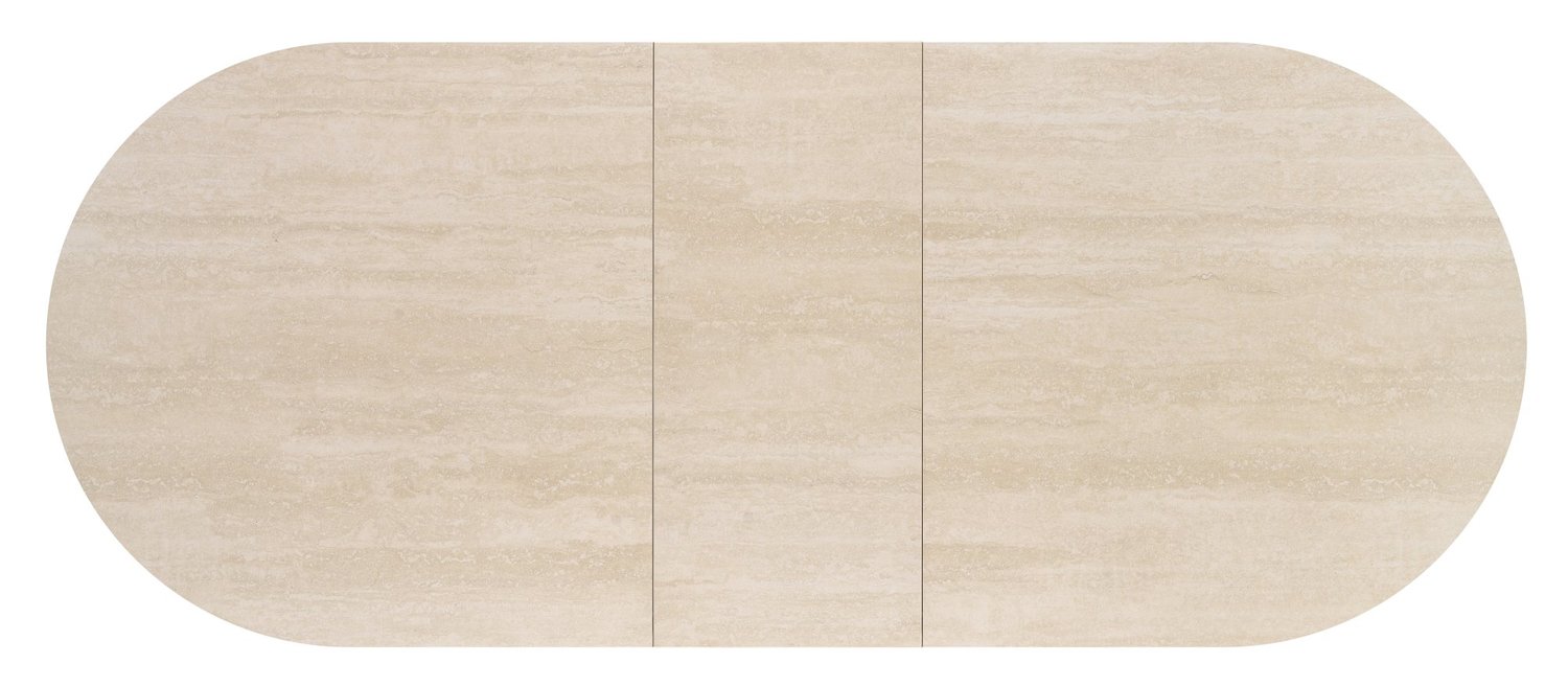 Arvelo Επεκτεινόμενο Τραπέζι Μπεζ Travertine