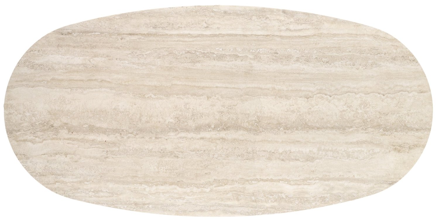 Orvion Τραπέζι Μπεζ Travertine