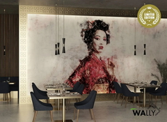 Geiko Akai Limited Edition Ταπετσαρια Τοιχου Κοκκινο