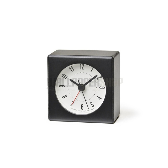 Meteor Επιτραπεζιο Ρολοι Ξυπνητηρι Μαυρο