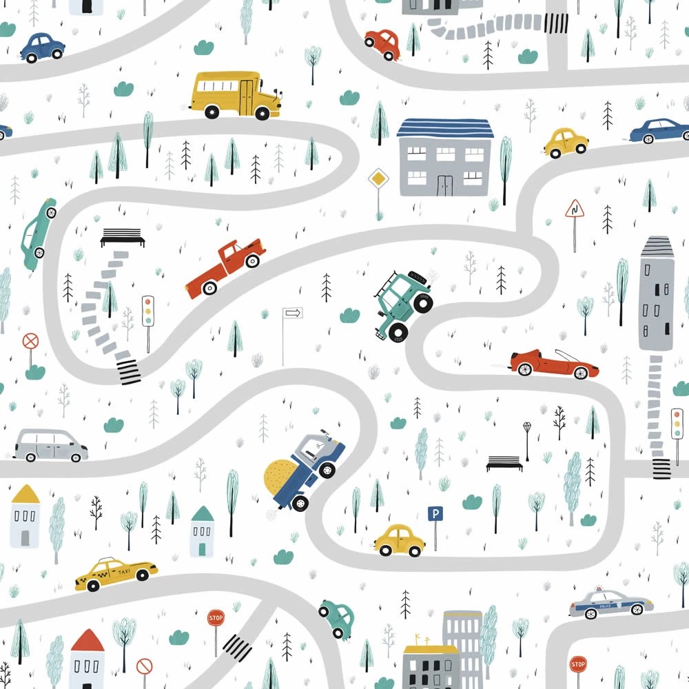 Ταπετσαρια Τοιχου Kids Wall Διαφορα Χρωματα