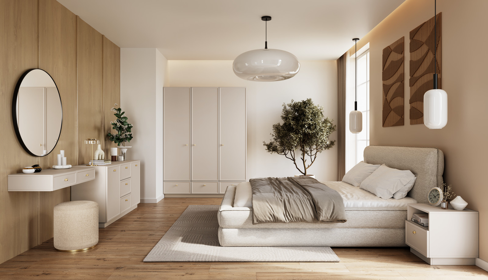 Lorini 3Φυλλη Ντουλαπα Cashmere