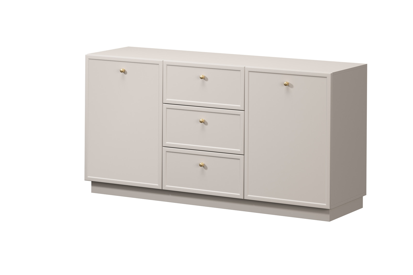 Cashmere + Χρυσό στρογγυλό πόμολο