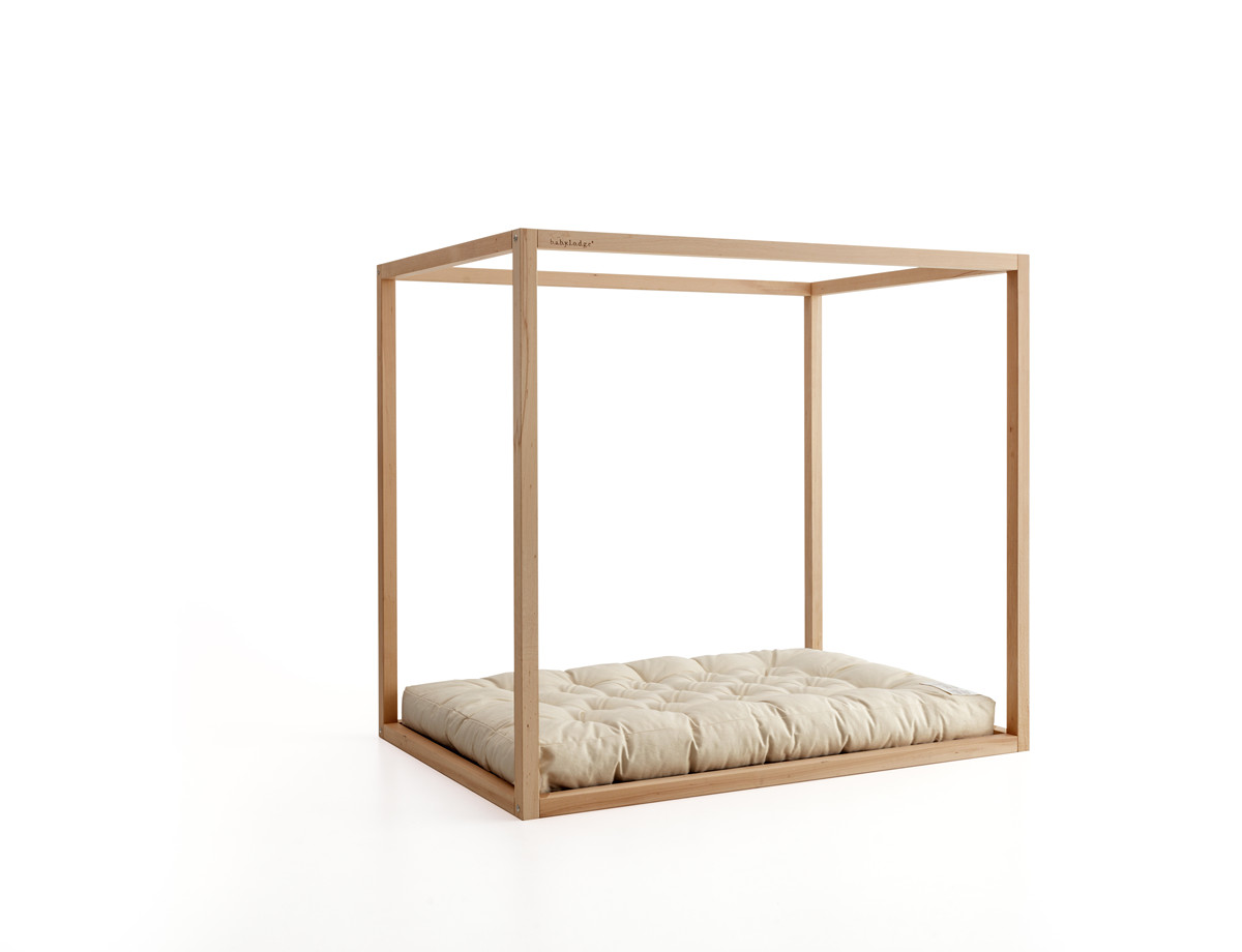 Luna Premium Κρεβατι με Ουρανο Montessori Μπεζ