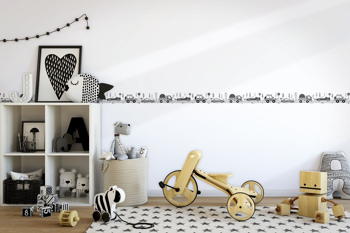 Μπορντουρα Τοιχου Kids Wall Διαφορα Χρωματα