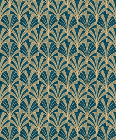 Ταπετσαρια Τοιχου 1930 Μπλε