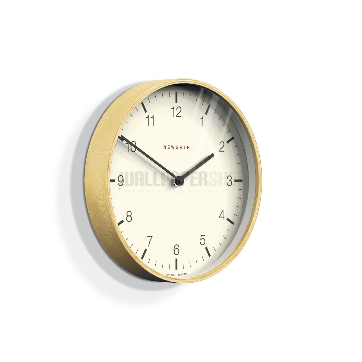 Mr Clarke Ρολοι Τοιχου Μπεζ