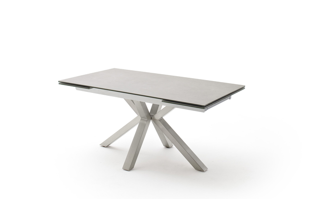 Kyoto Ανοιγομενη Τραπεζαρια Γκρι Κεραμικη