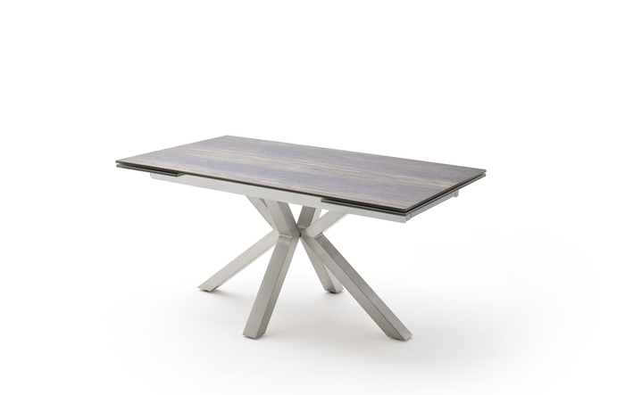 Kyoto Ανοιγομενη Τραπεζαρια Σκουρο Καφε Κεραμικη