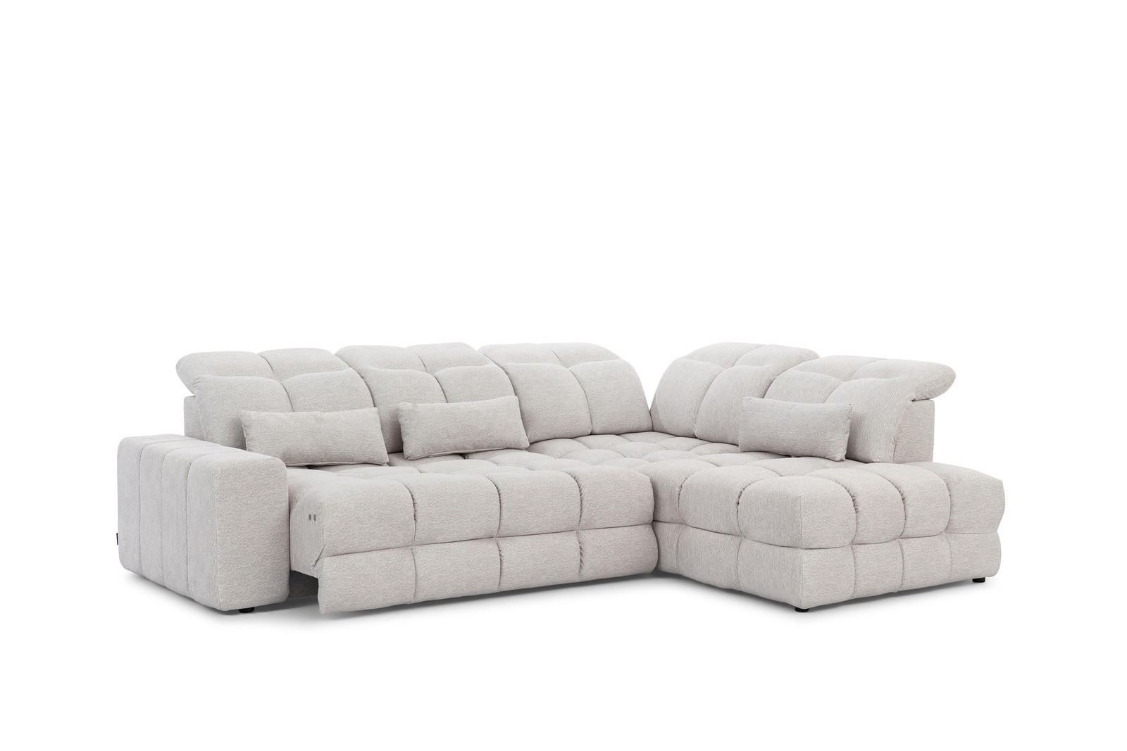 Magnelio Prestige L Ηλεκτρικα Ανοιγομενος Γωνιακος Καναπες / Relax Διαφορα Χρωματα & Υφασματα