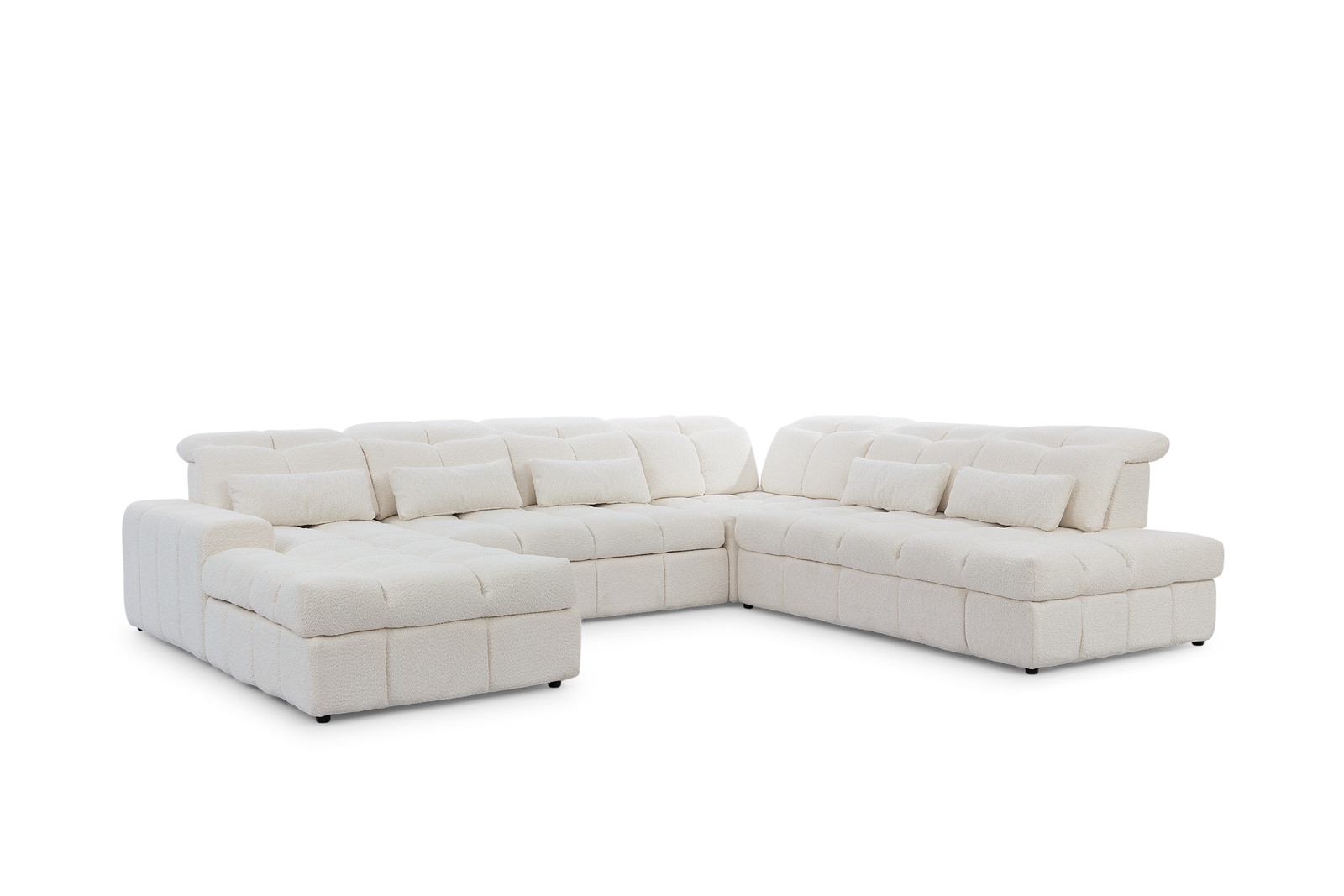 Magnelio U II Ηλεκτρικα Ανοιγομενος Γωνιακος Καναπες / Κρεβατι Διαφορα Χρωματα & Υφασματα