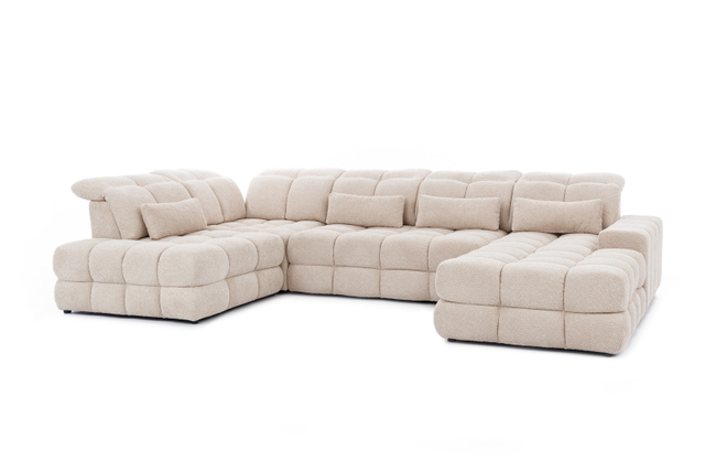 Magnelio Prestige U III Ηλεκτρικα Ανοιγομενος Γωνιακος Καναπες / Relax Διαφορα Χρωματα & Υφασματα