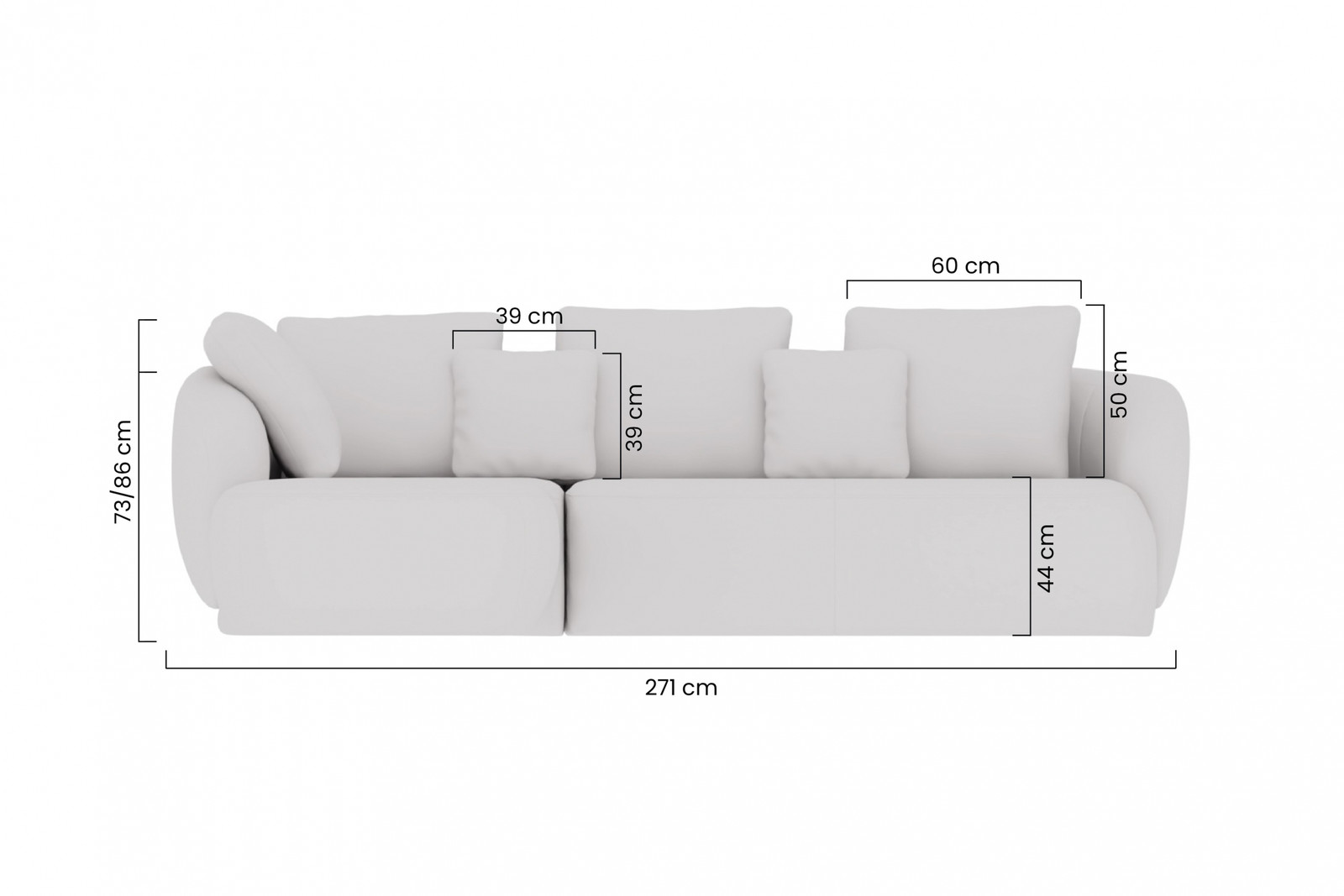 Finezal Set 4Θεσιoς Καναπες Γωνια Διαφορα Χρωματα & Υφασματα
