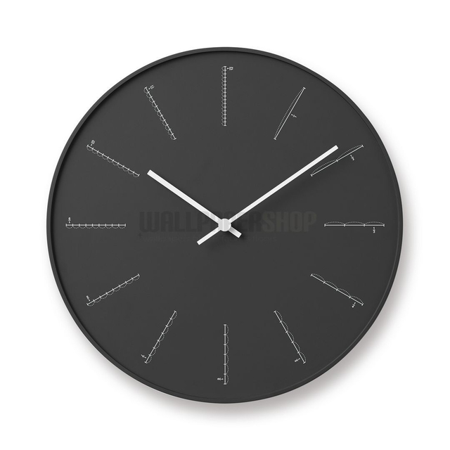 Divide Ρολοι Τοιχου Μαυρο