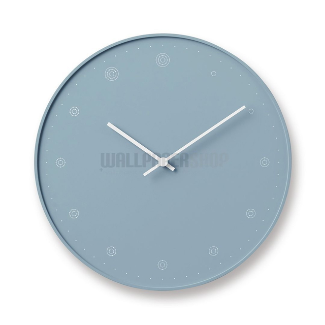 Molecule Ρολοι Τοιχου Μπλε