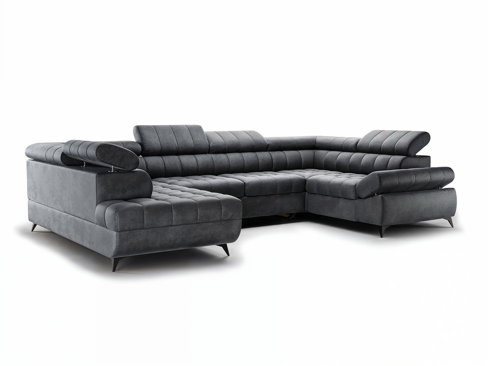 Valoris U Γωνιακος Καναπες / Κρεβατι Διαφορα Χρωματα & Υφασματα