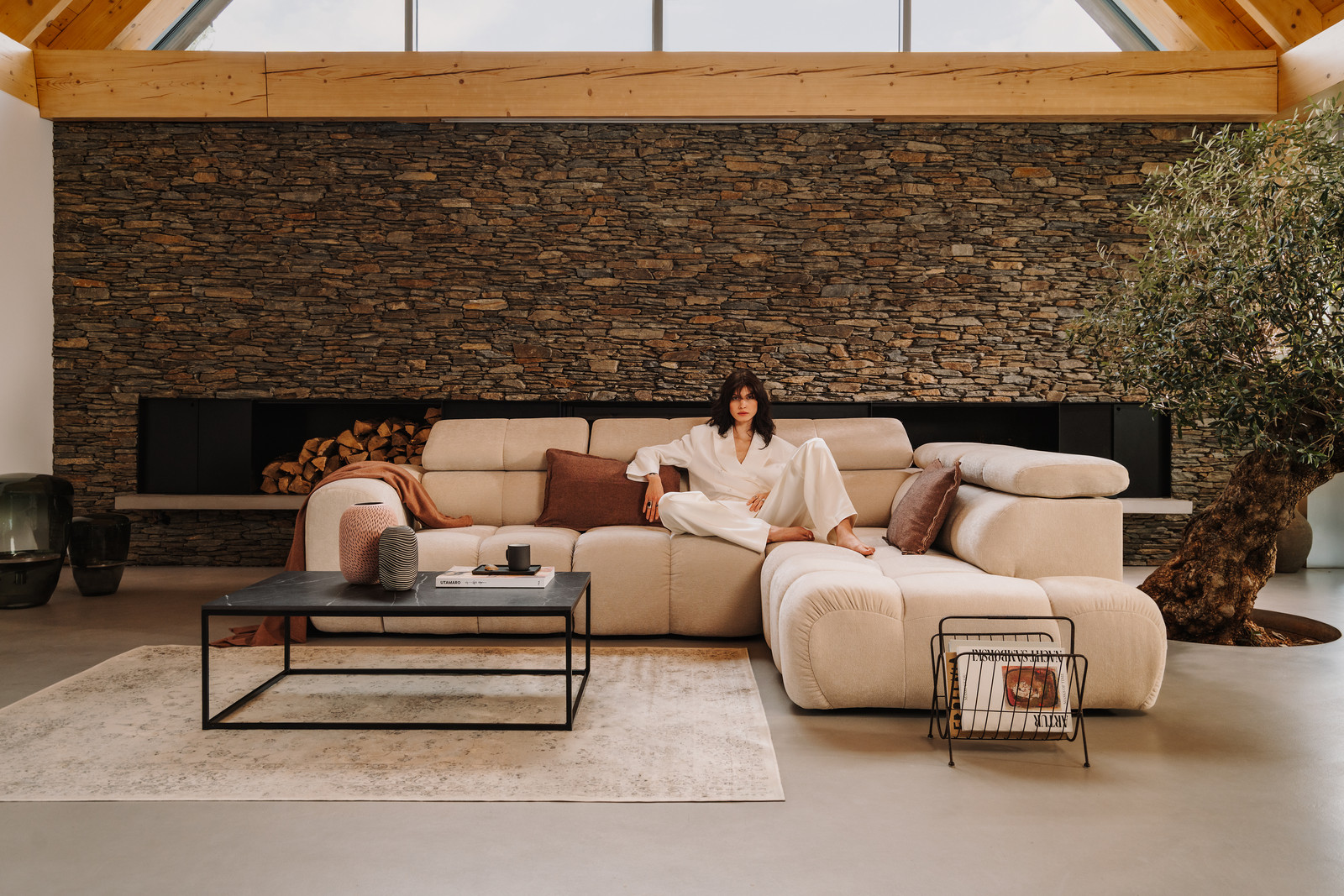 Bloom Ηλεκτρικος Πολυμορφικος Καναπες Relax Διαφορα Χρωματα & Υφασματα