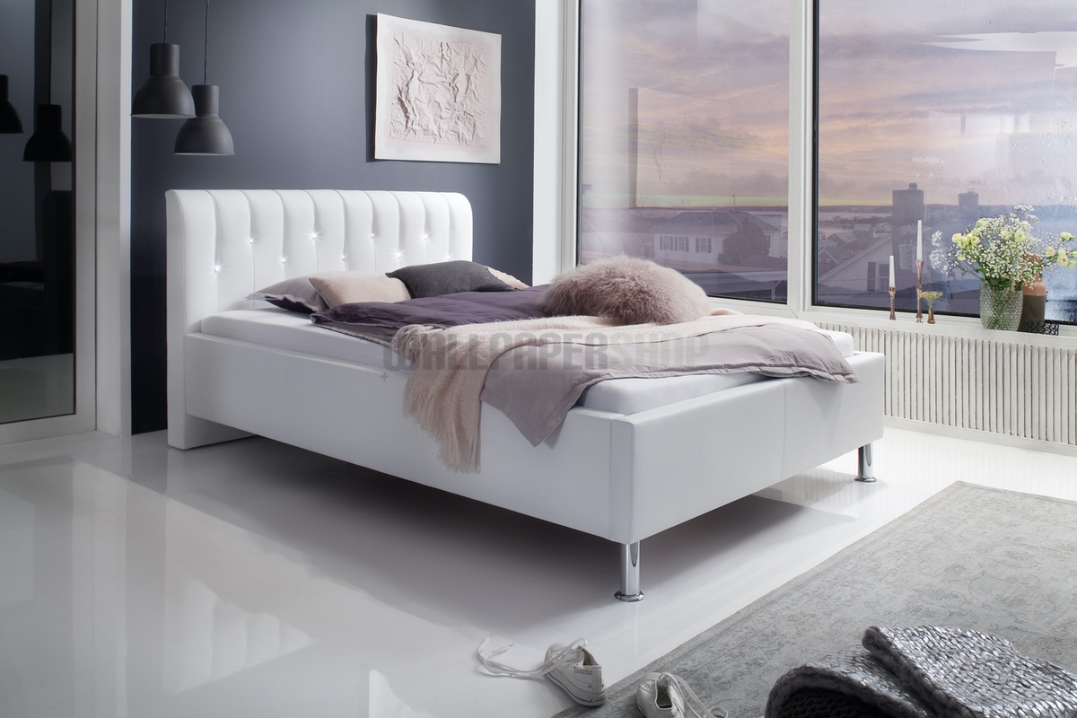 Rapid Υπερδιπλο Κρεβατι Λευκο