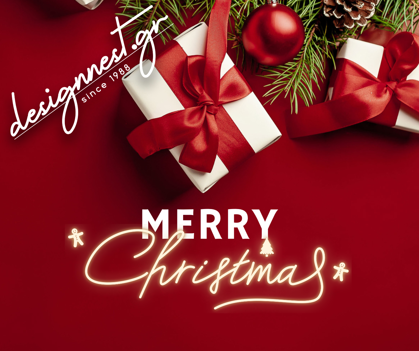 Δωροκαρτα Merry Christmas, New Year